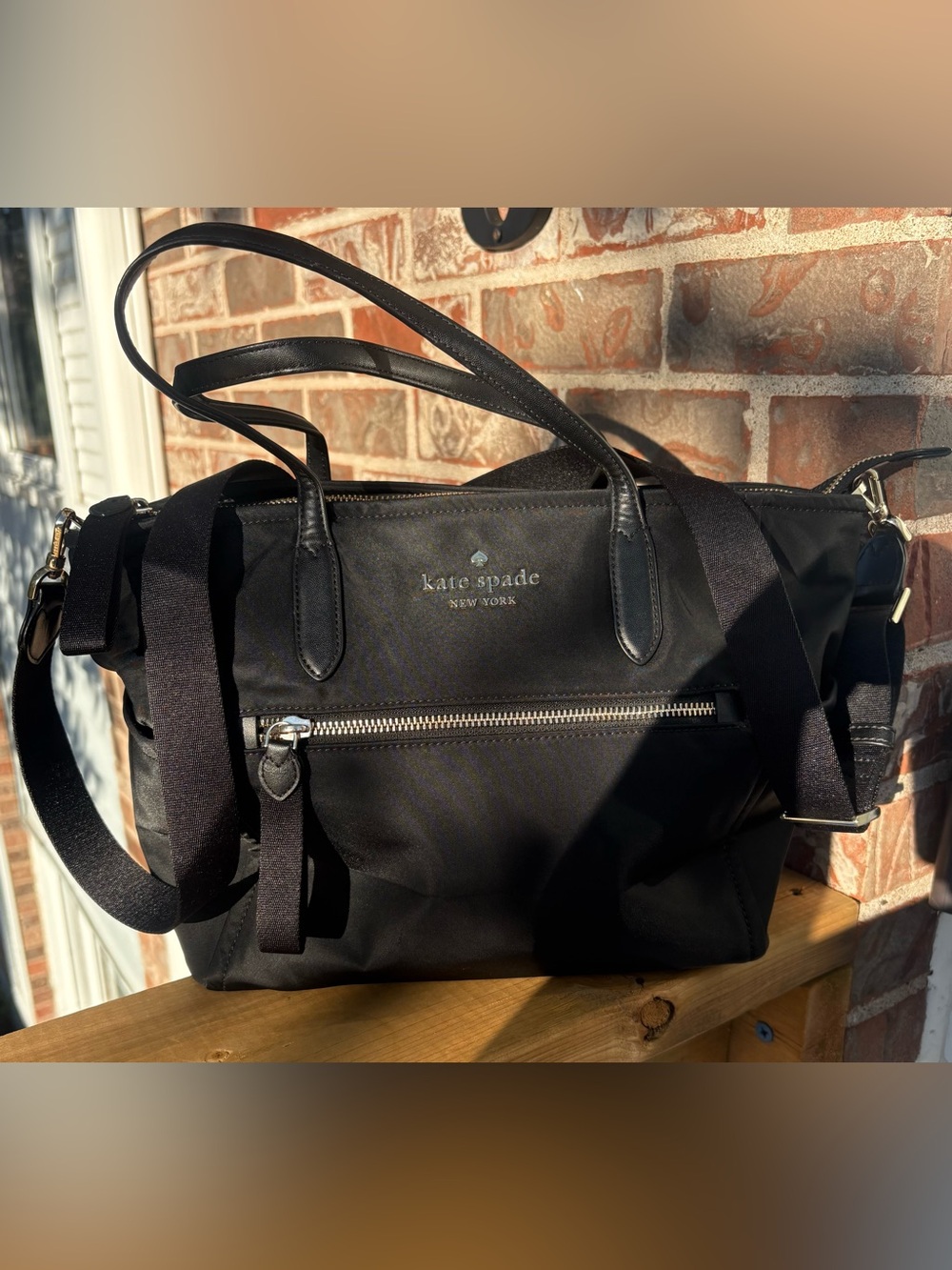 Kate Spade New York Chelsea Medium Nylon Satchel